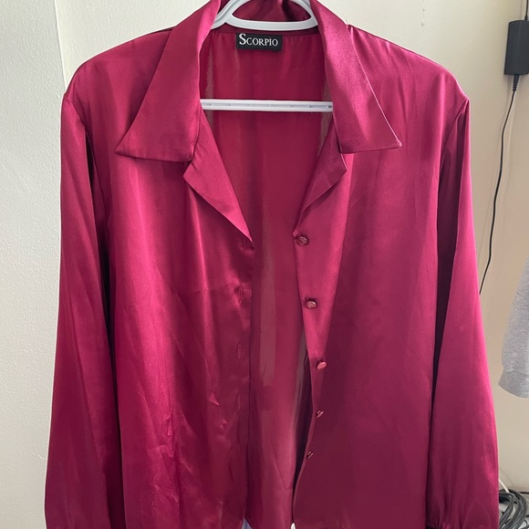 Satin Women’s Dress Shirt - Picture 1 of 3